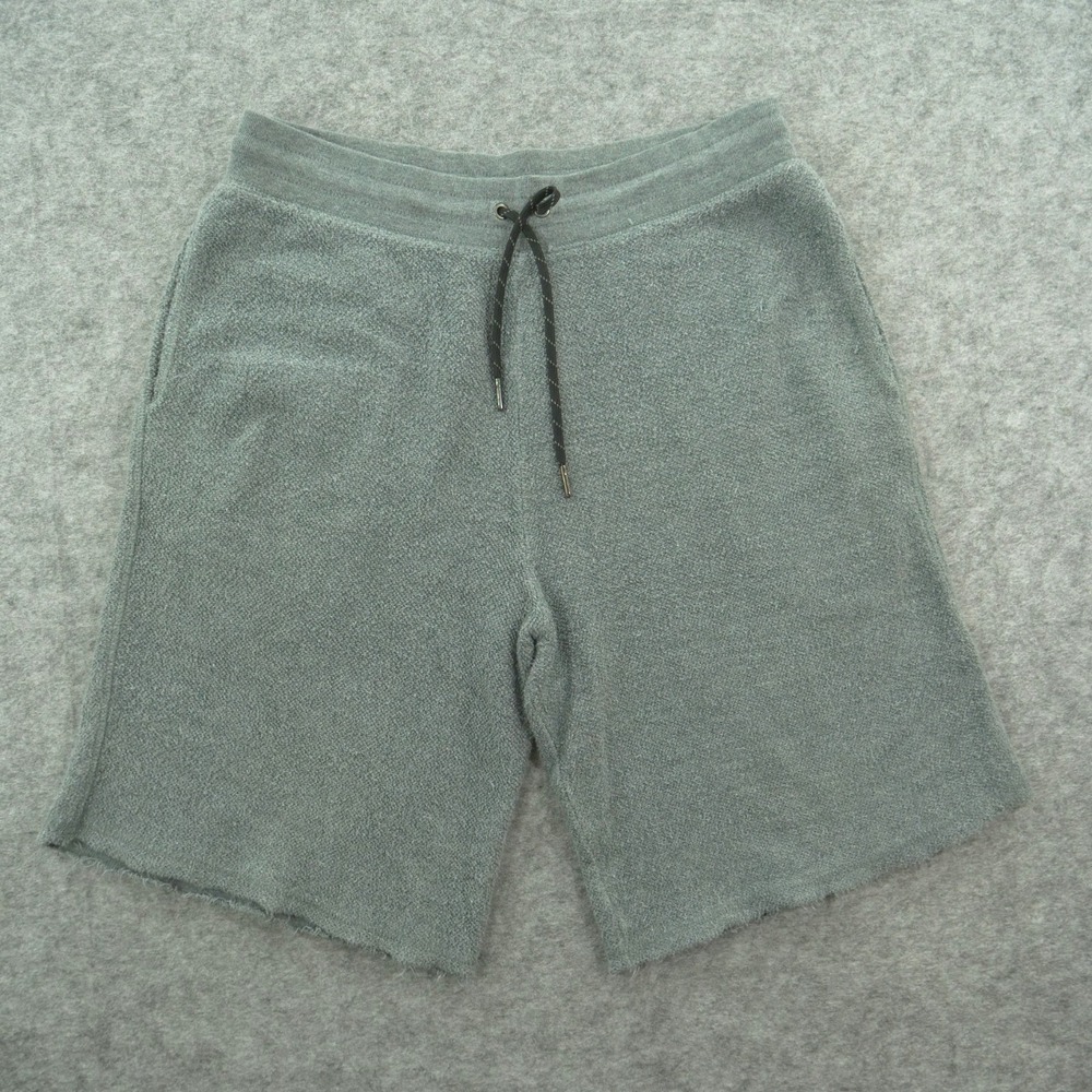 Alexander Wang Shorts Womens Medium Gray Terry Cloth Drawstring Streetwear
